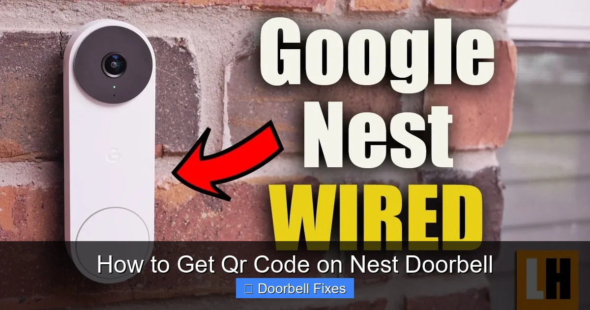 How to Get Qr Code on Nest Doorbell