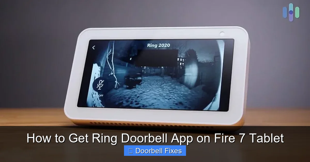 How to Get Ring Doorbell App on Fire 7 Tablet