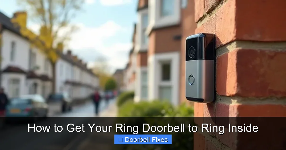 How to Get Your Ring Doorbell to Ring Inside