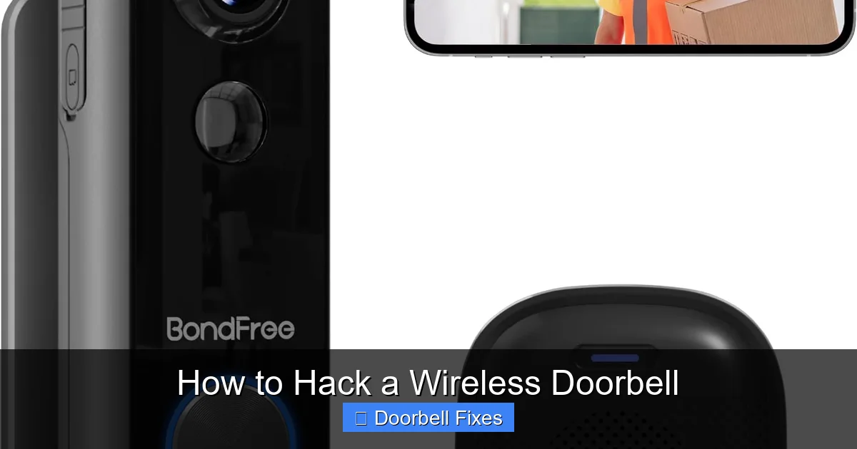 How to Hack a Wireless Doorbell