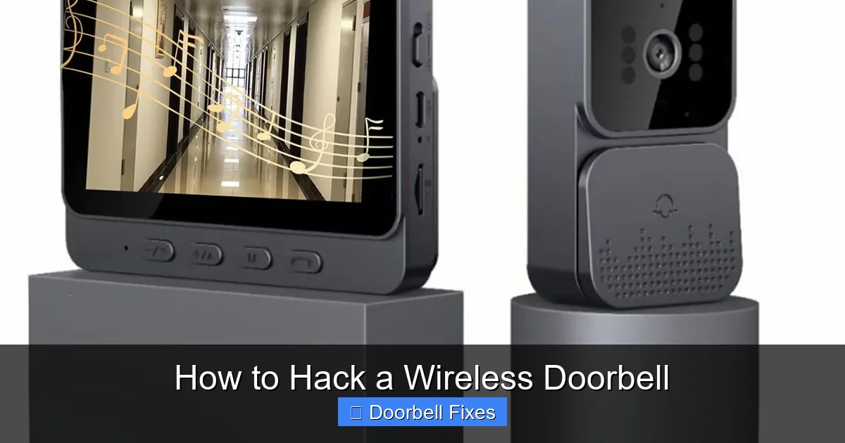 How to Hack a Wireless Doorbell