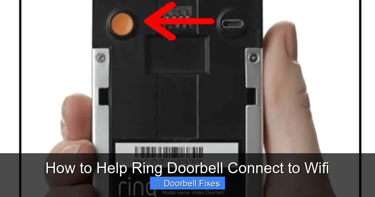 How to Help Ring Doorbell Connect to Wifi