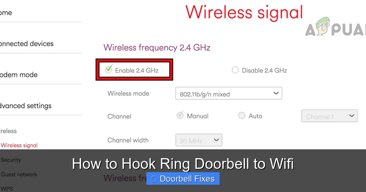 How to Hook Ring Doorbell to Wifi