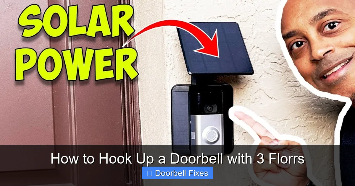 How to Hook Up a Doorbell with 3 Florrs