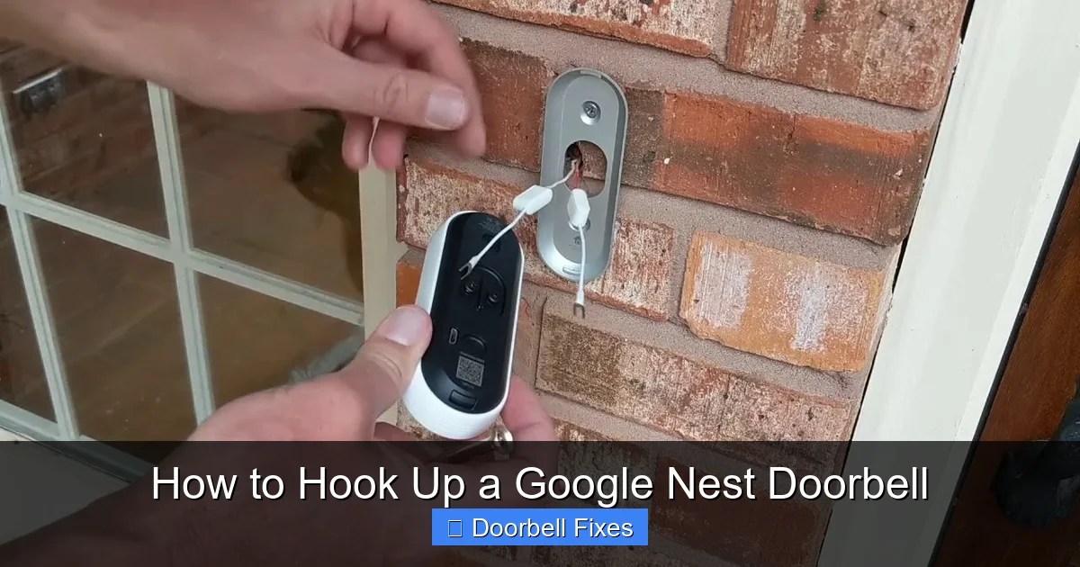 How to Hook Up a Google Nest Doorbell
