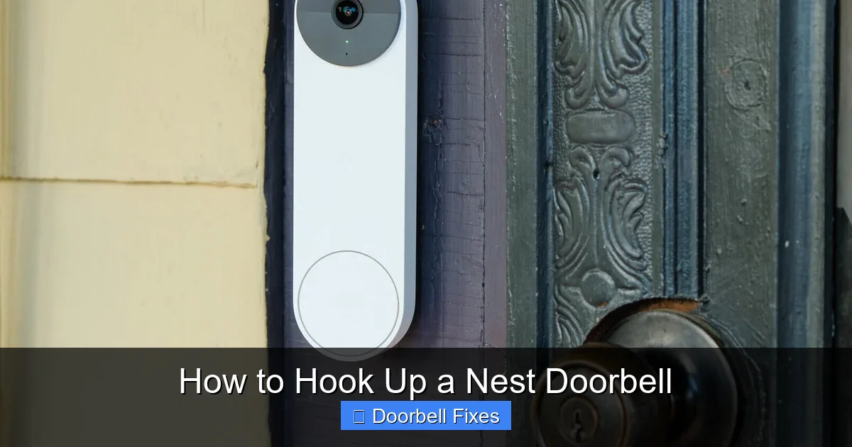 How to Hook Up a Nest Doorbell