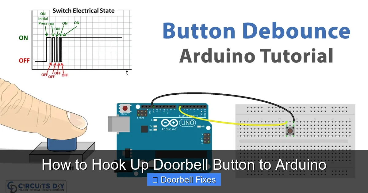 How to Hook Up Doorbell Button to Arduino