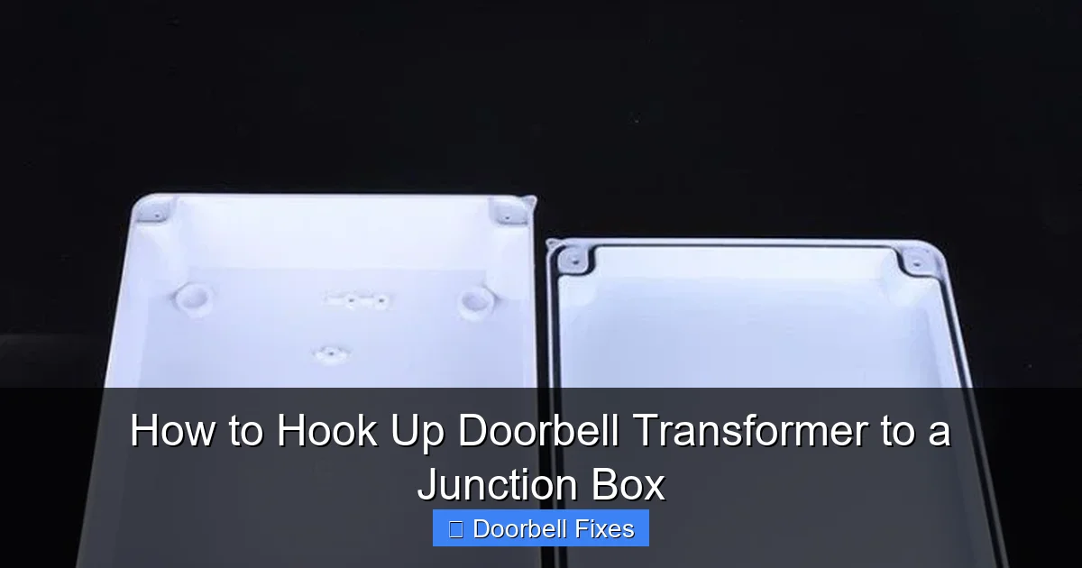How to Hook Up Doorbell Transformer to a Junction Box