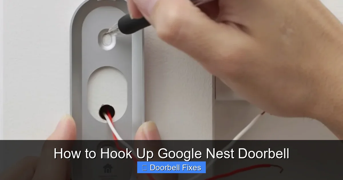 How to Hook Up Google Nest Doorbell