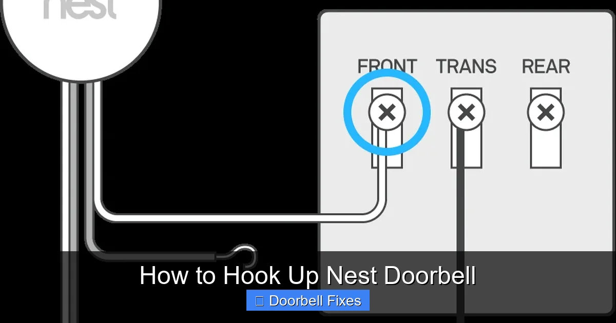 How to Hook Up Nest Doorbell
