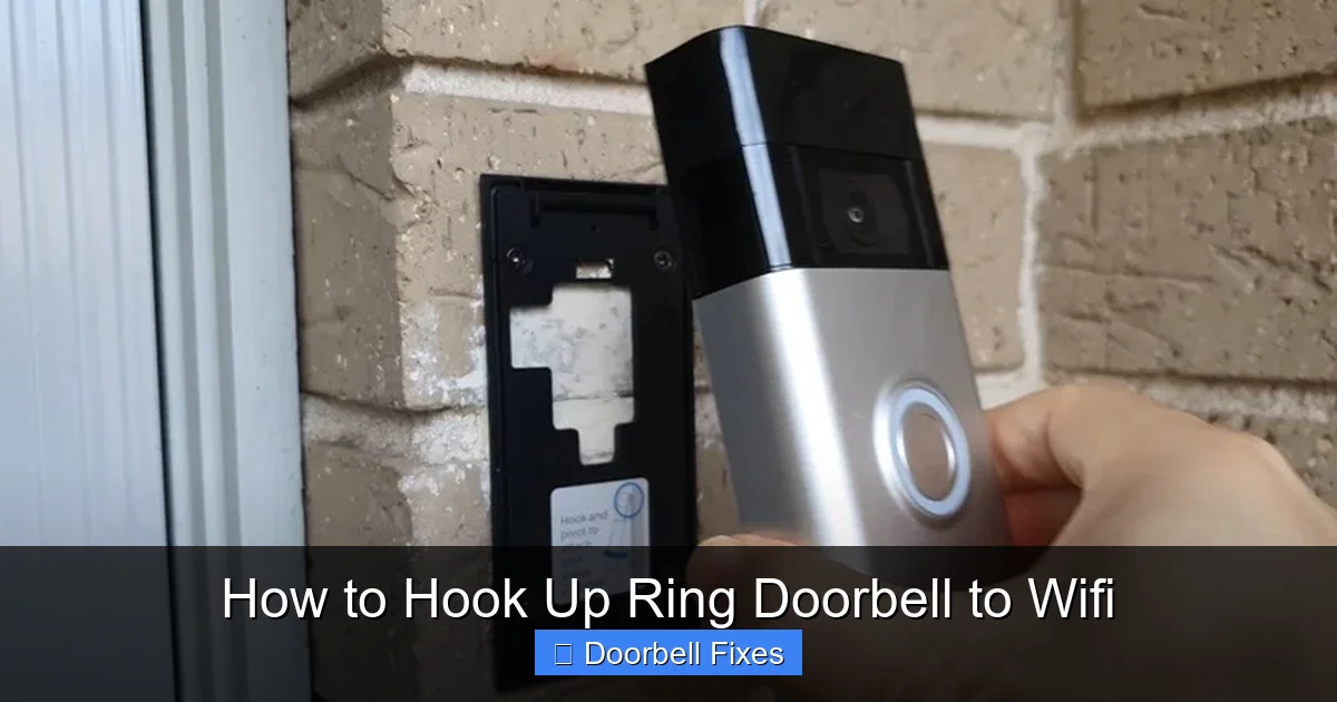 How to Hook Up Ring Doorbell to Wifi