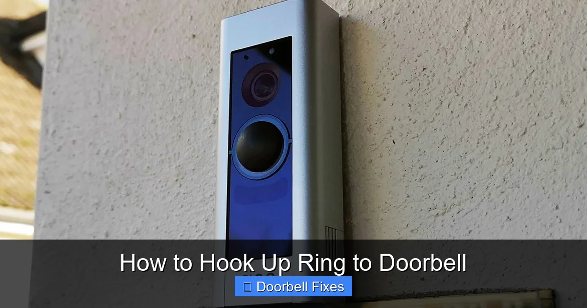 How to Hook Up Ring to Doorbell