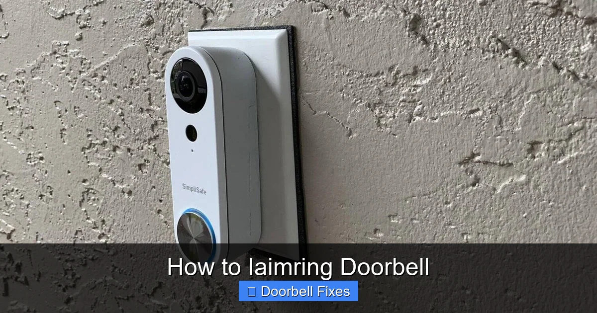 How to Iaimring Doorbell