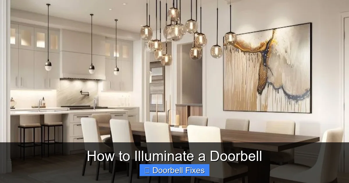 How to Illuminate a Doorbell