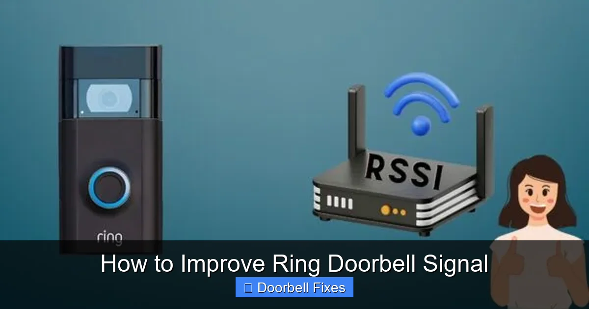 How to Improve Ring Doorbell Signal