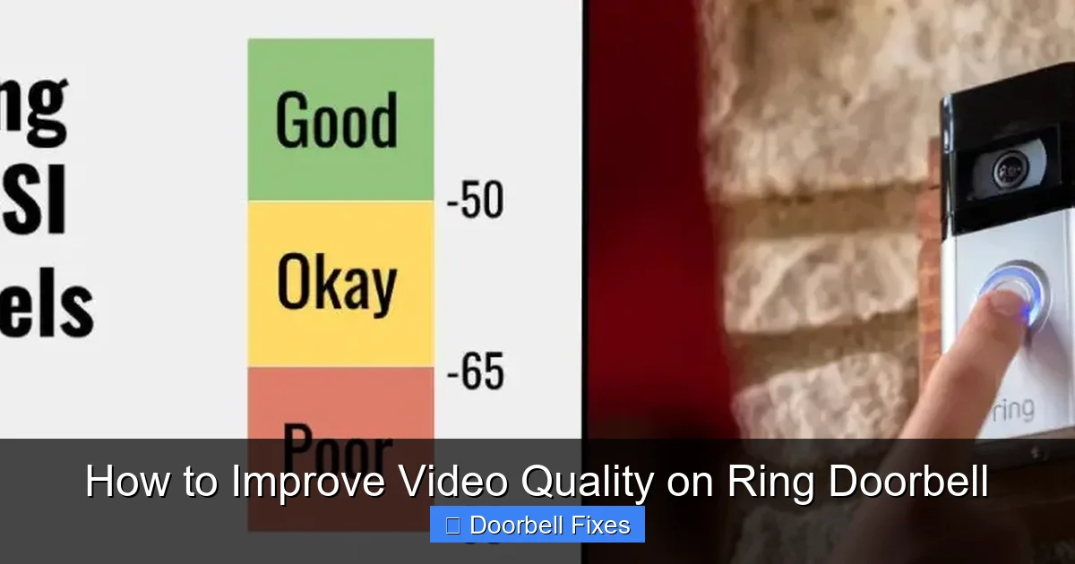 How to Improve Video Quality on Ring Doorbell