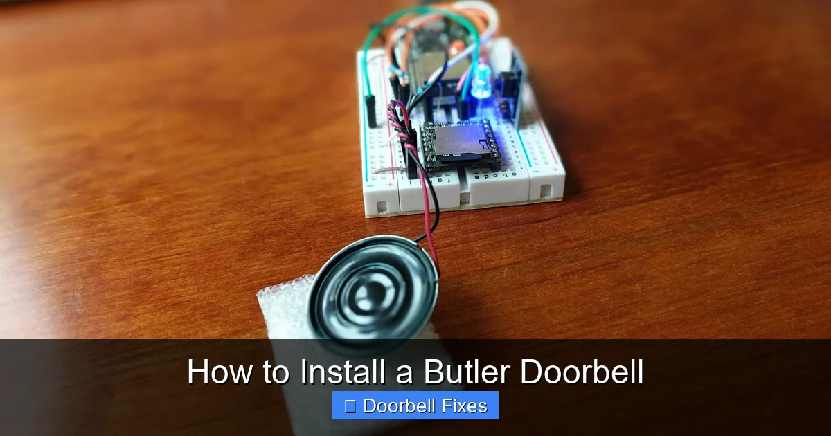 How to Install a Butler Doorbell