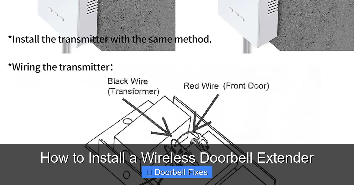 How to Install a Wireless Doorbell Extender