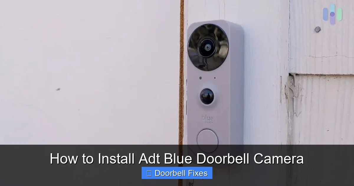 How to Install Adt Blue Doorbell Camera
