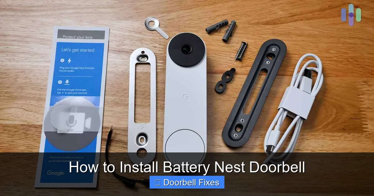 How to Install Battery Nest Doorbell