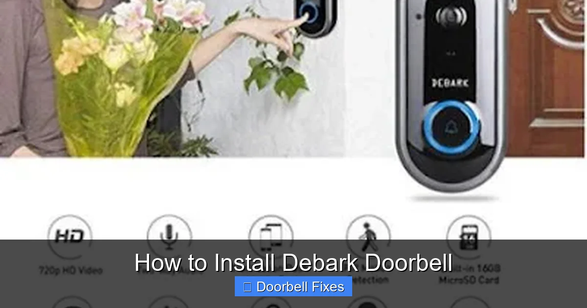 How to Install Debark Doorbell