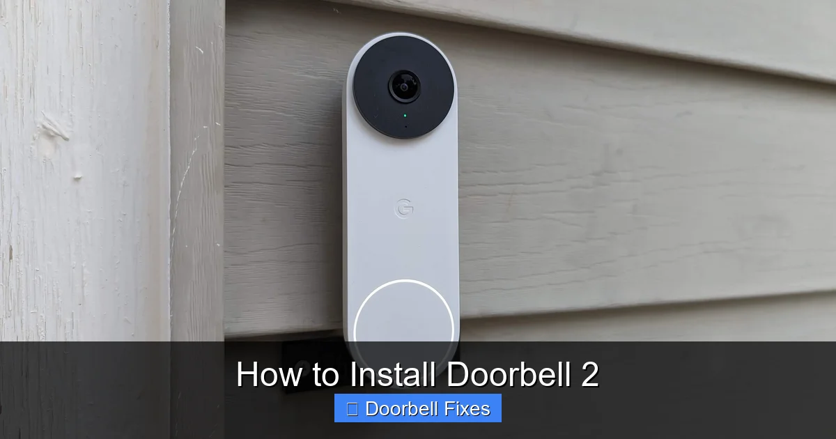 How to Install Doorbell 2