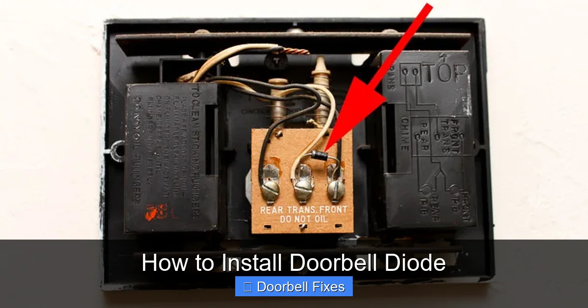 How to Install Doorbell Diode