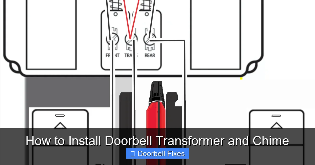 How to Install Doorbell Transformer and Chime