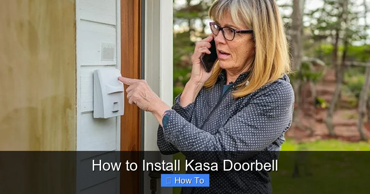 How to Install Kasa Doorbell