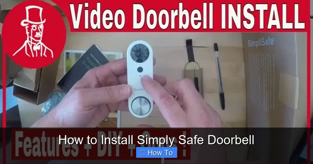 How to Install Simply Safe Doorbell