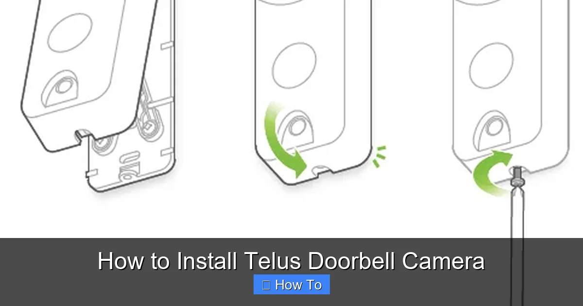 How to Install Telus Doorbell Camera