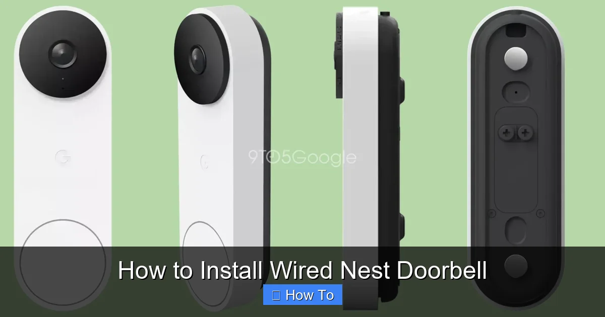 How to Install Wired Nest Doorbell