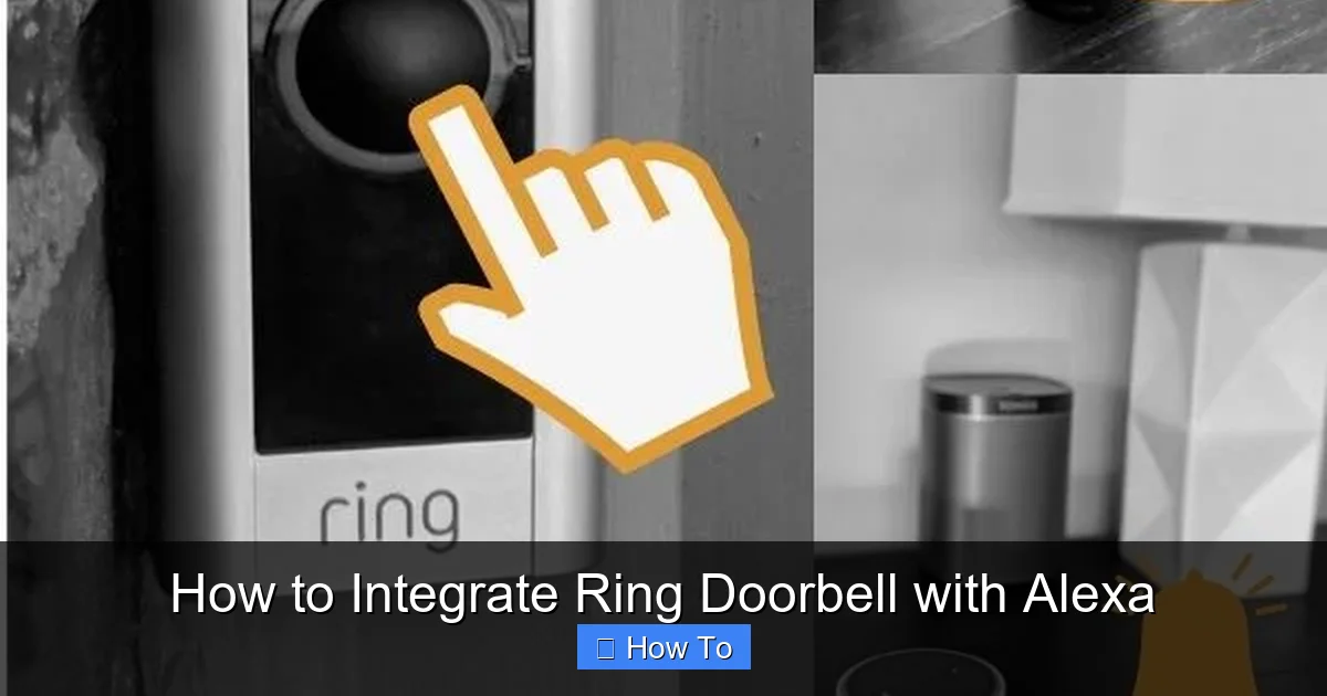 How to Integrate Ring Doorbell with Alexa