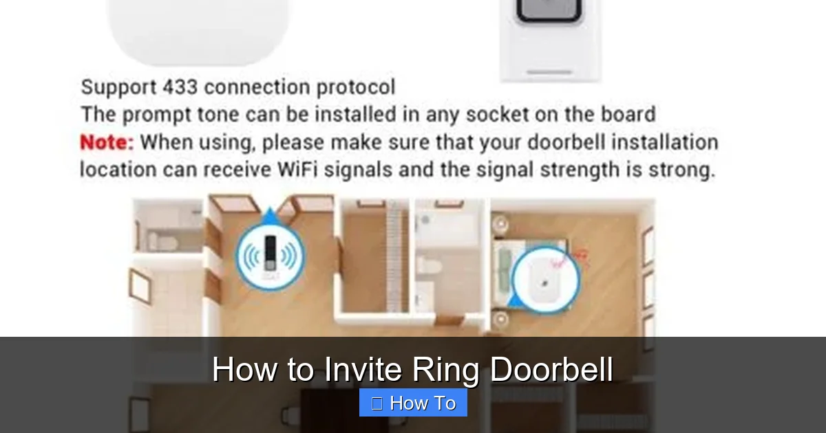 How to Invite Ring Doorbell