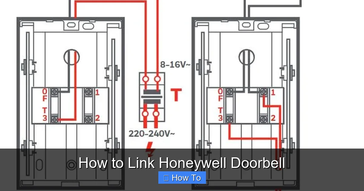 How to Link Honeywell Doorbell
