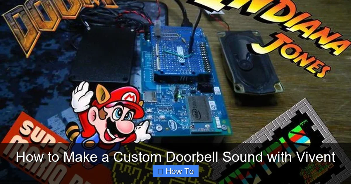 How to Make a Custom Doorbell Sound with Vivent
