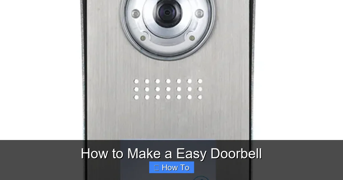 How to Make a Easy Doorbell