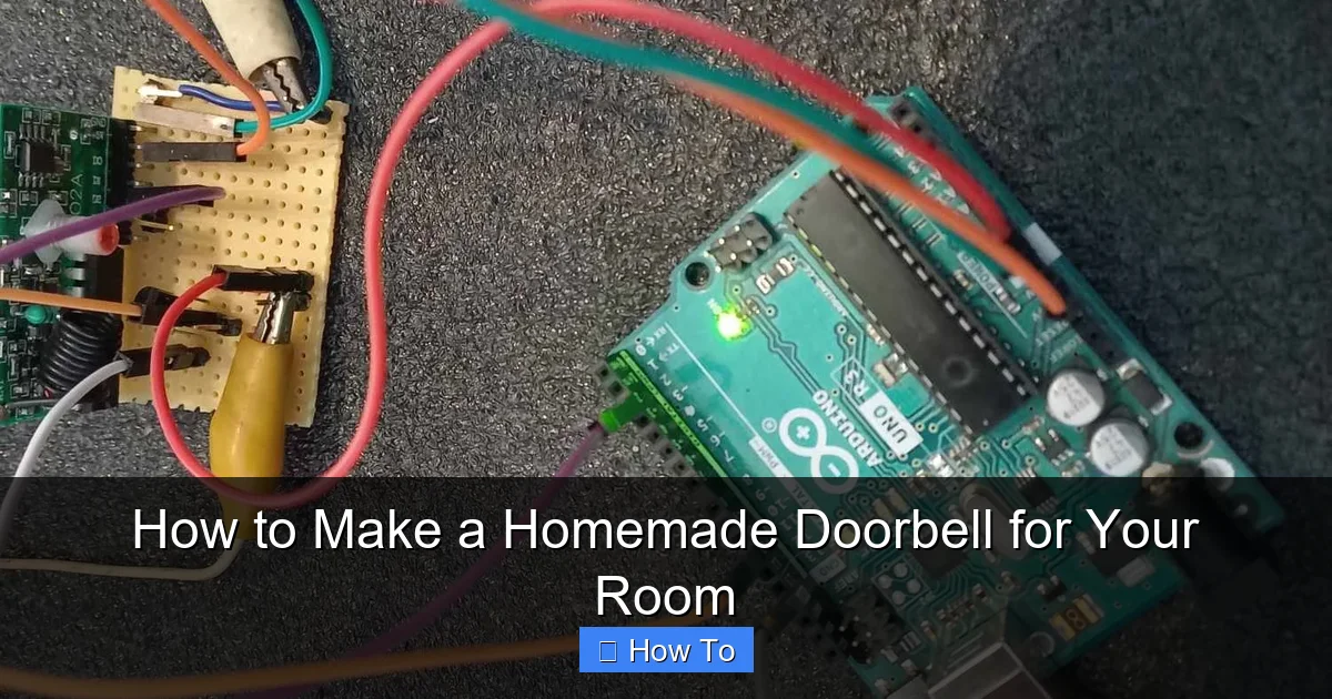 How to Make a Homemade Doorbell for Your Room