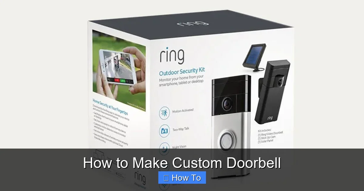 How to Make Custom Doorbell