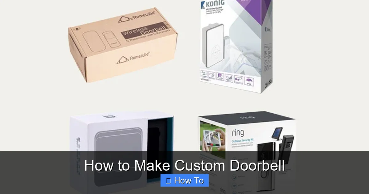 How to Make Custom Doorbell