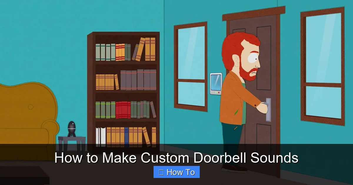 How to Make Custom Doorbell Sounds