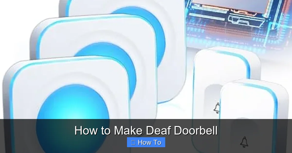 How to Make Deaf Doorbell
