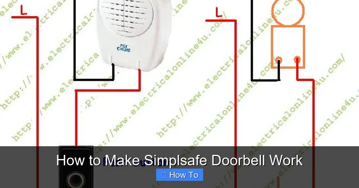 How to Make Simplsafe Doorbell Work