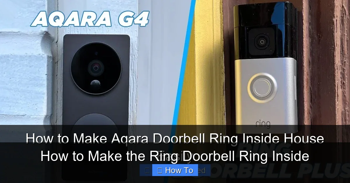 How to Make the Ring Doorbell Ring Inside
