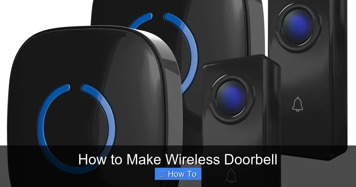 How to Make Wireless Doorbell