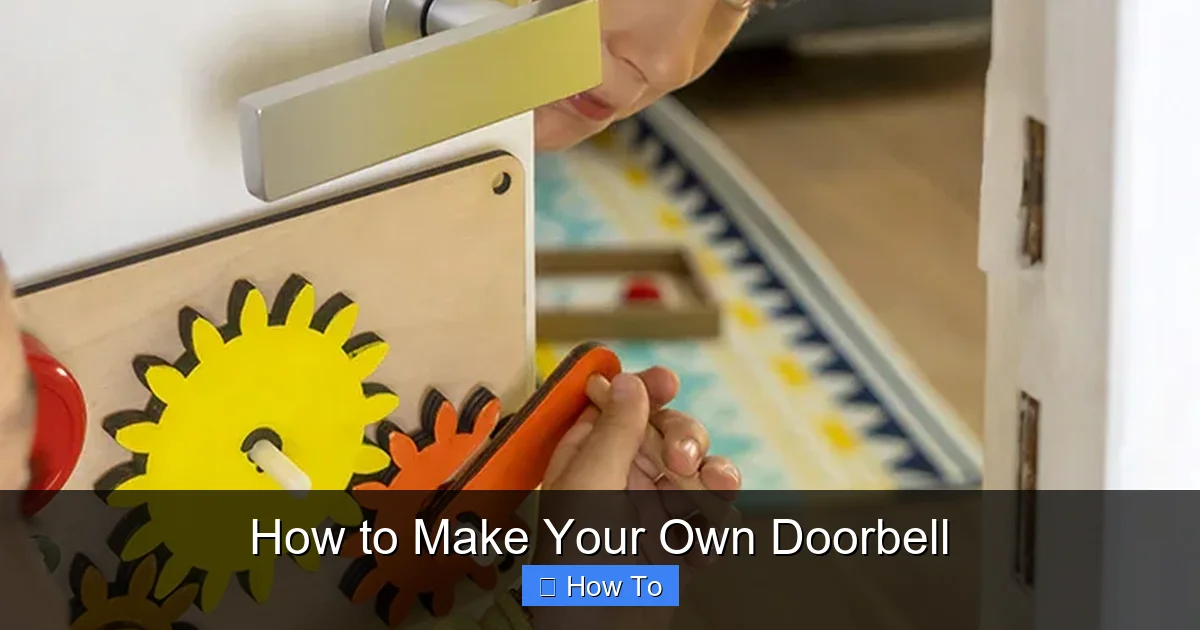How to Make Your Own Doorbell