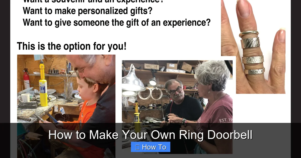 How to Make Your Own Ring Doorbell