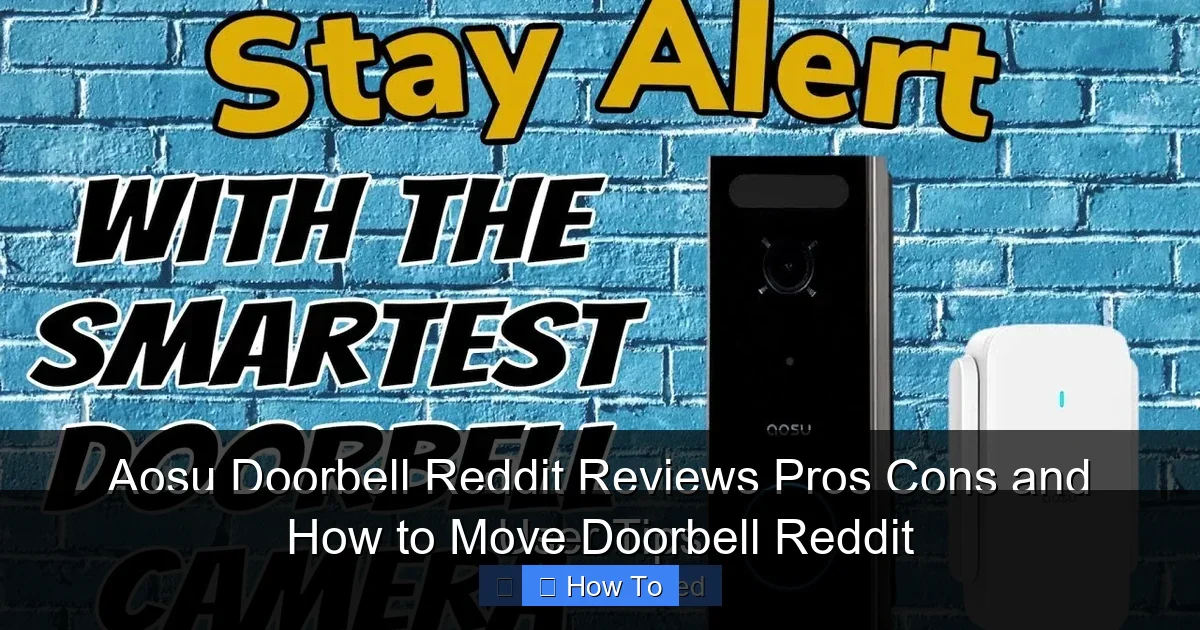 How to Move Doorbell Reddit