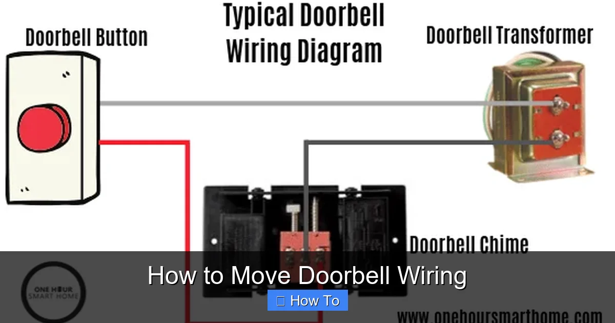 How to Move Doorbell Wiring