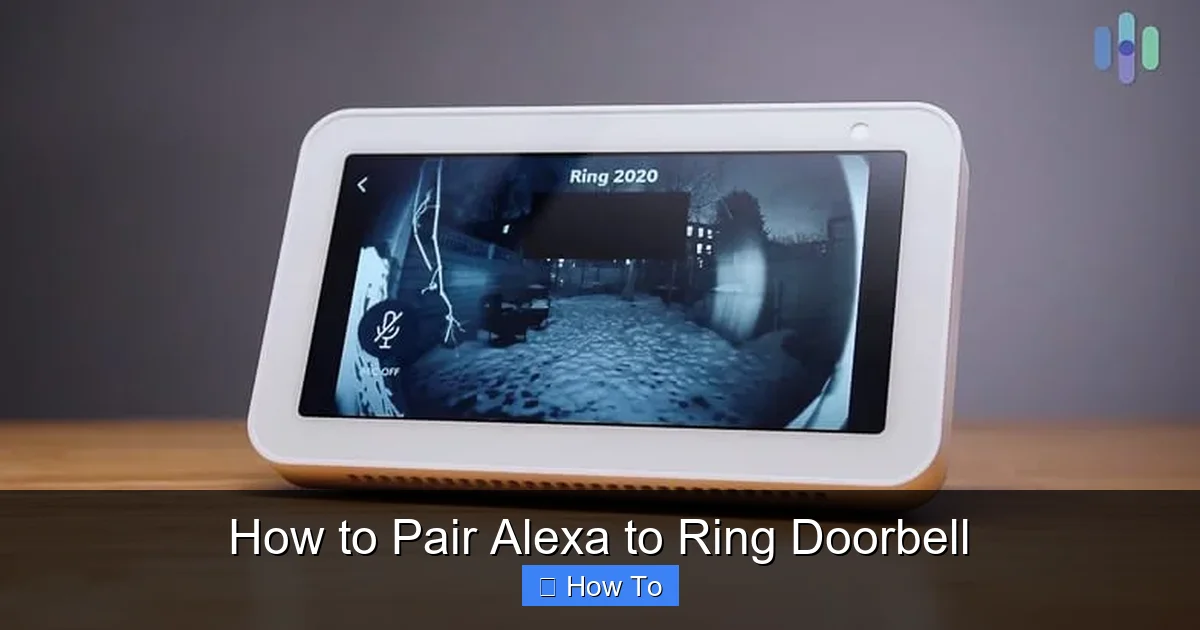How to Pair Alexa to Ring Doorbell